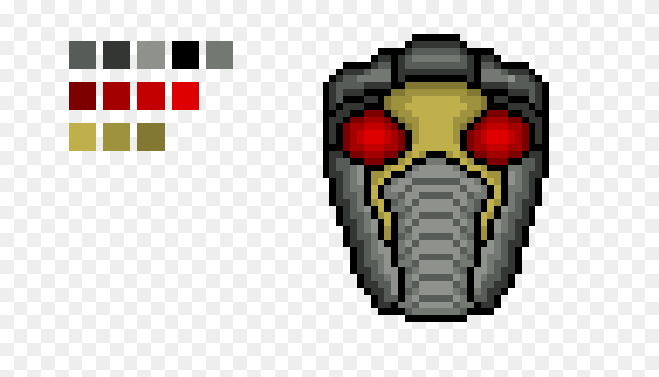 Star Lord Mask Pixel Art Maker, Dynamite, Weapon Png