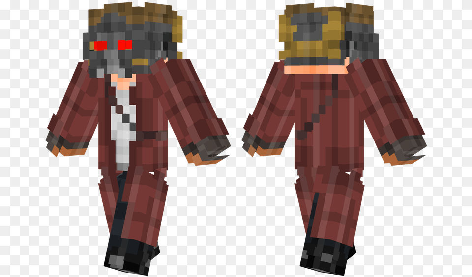 Star Lord Minecraft Skins Minecraft Five Nights At Skin, Person, Body Part, Hand, Clothing Free Png