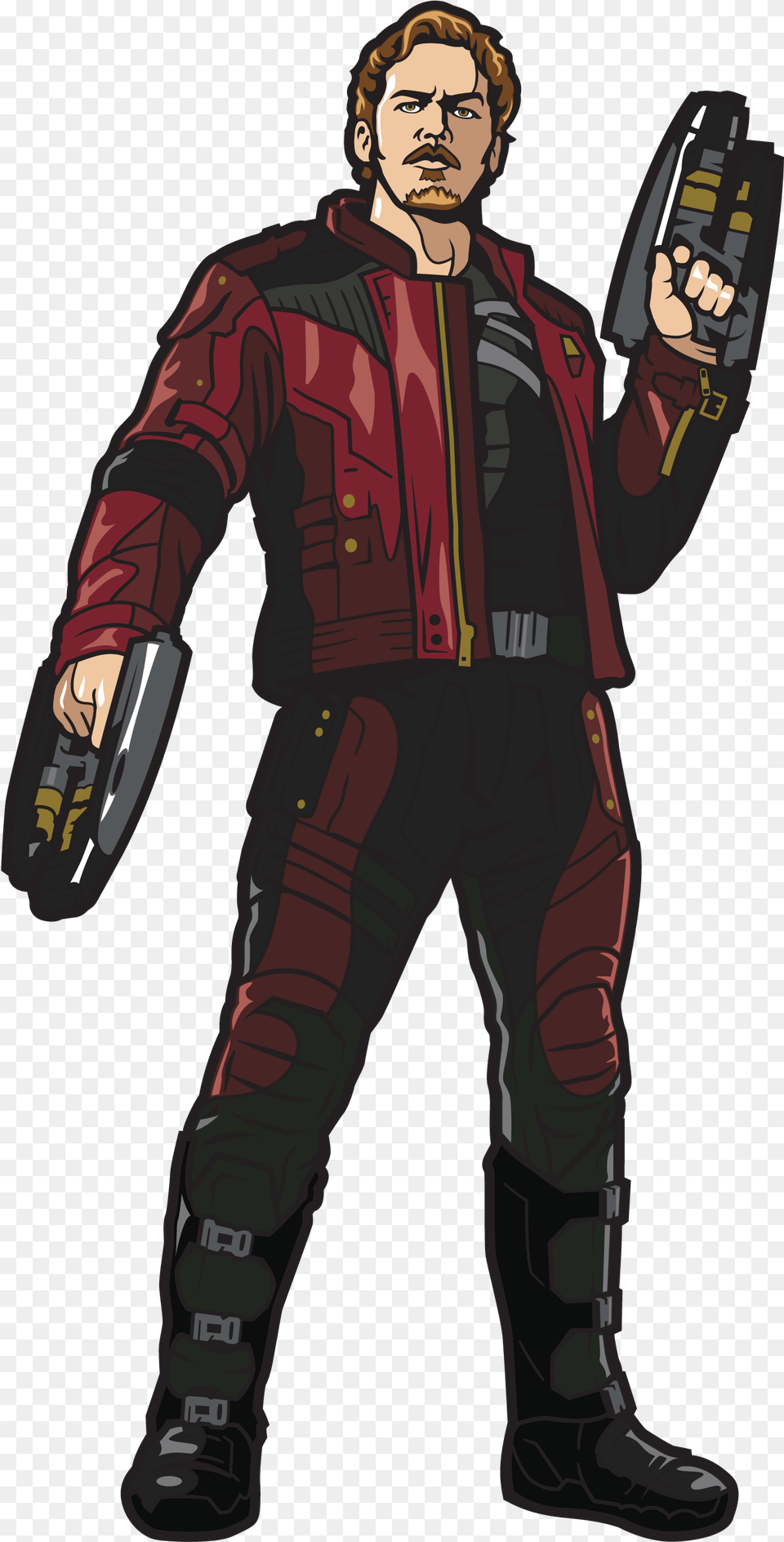 Star Lord Pic Star Lord Marvel, Clothing, Coat, Jacket, Adult Free Png