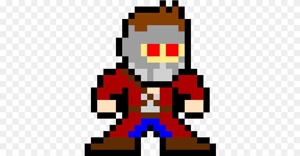 Star Lord Pixel Art Maker Star Lord Pixel Art, First Aid, Nutcracker Free Png