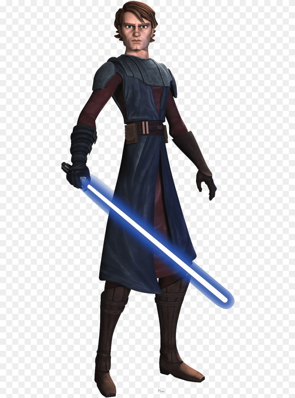 Star Luke Clone Skywalker Wars Anakin Figurine Clone Wars Anakin Outfit, Adult, Male, Man, Person Free Transparent Png