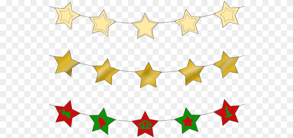 Star Magic Activities Gold Star Bunting Clipart, Star Symbol, Symbol Free Png