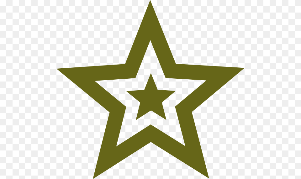 Star Military Green Clip Arts For Web, Star Symbol, Symbol, Cross Png Image