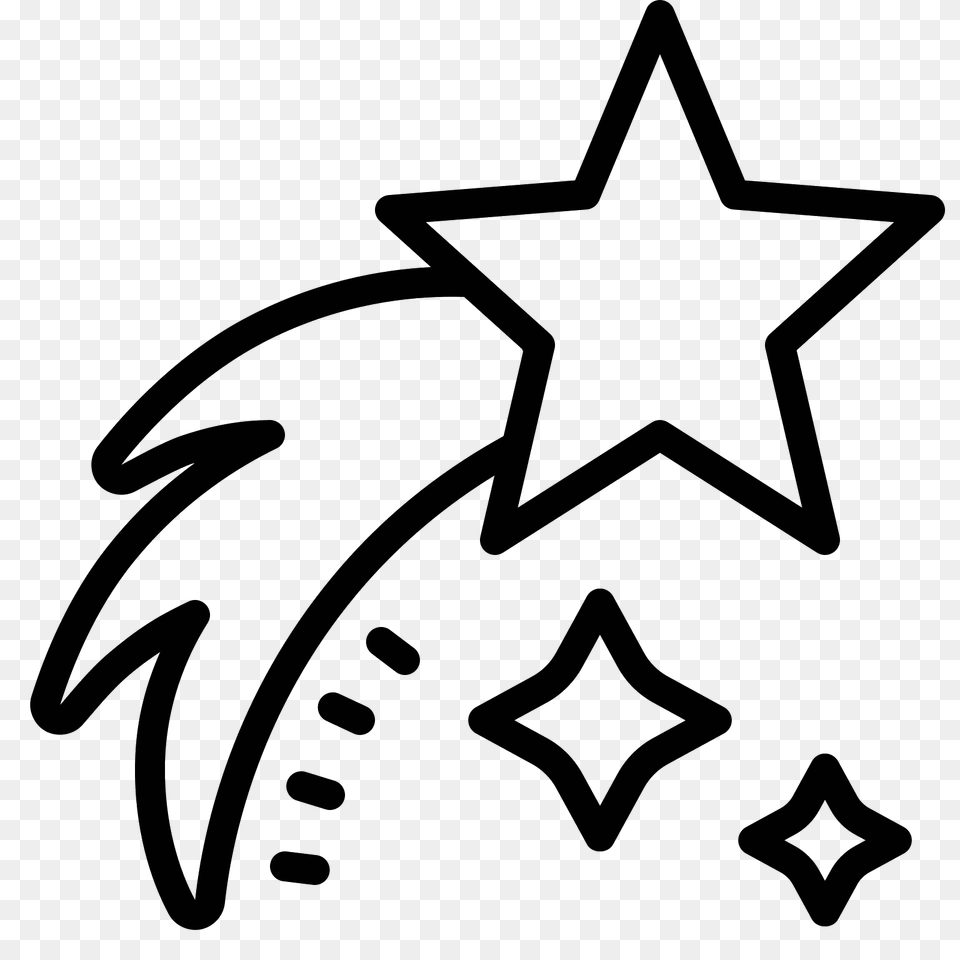 Star Of Bethlehem Icon, Gray Free Transparent Png