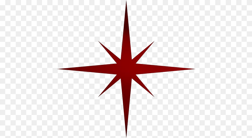 Star Of Bethlehem Transparent Images, Star Symbol, Symbol, Cross Free Png