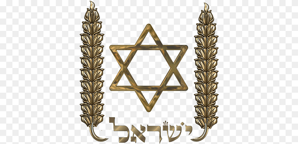 Star Of Davd Vector, Badge, Logo, Symbol, Bronze Free Png