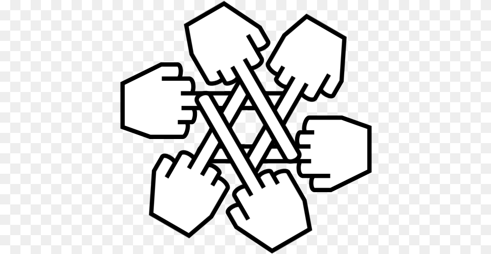 Star Of David, Body Part, Hand, Person, Stencil Free Png Download