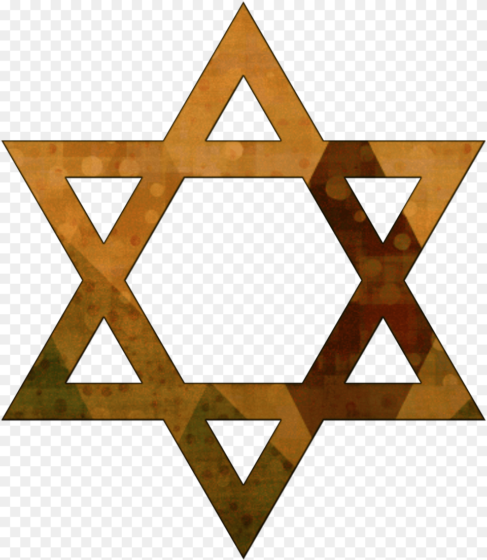 Star Of David Copper Symbols Of Major Religions, Star Symbol, Symbol Free Png