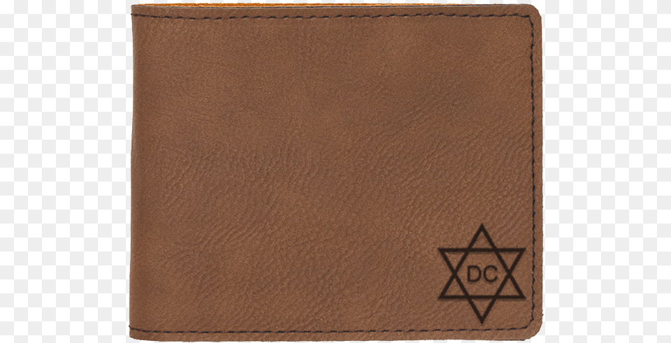 Star Of David Initials Leatherette Bi Fold Wallettitle Wallet, Accessories Png