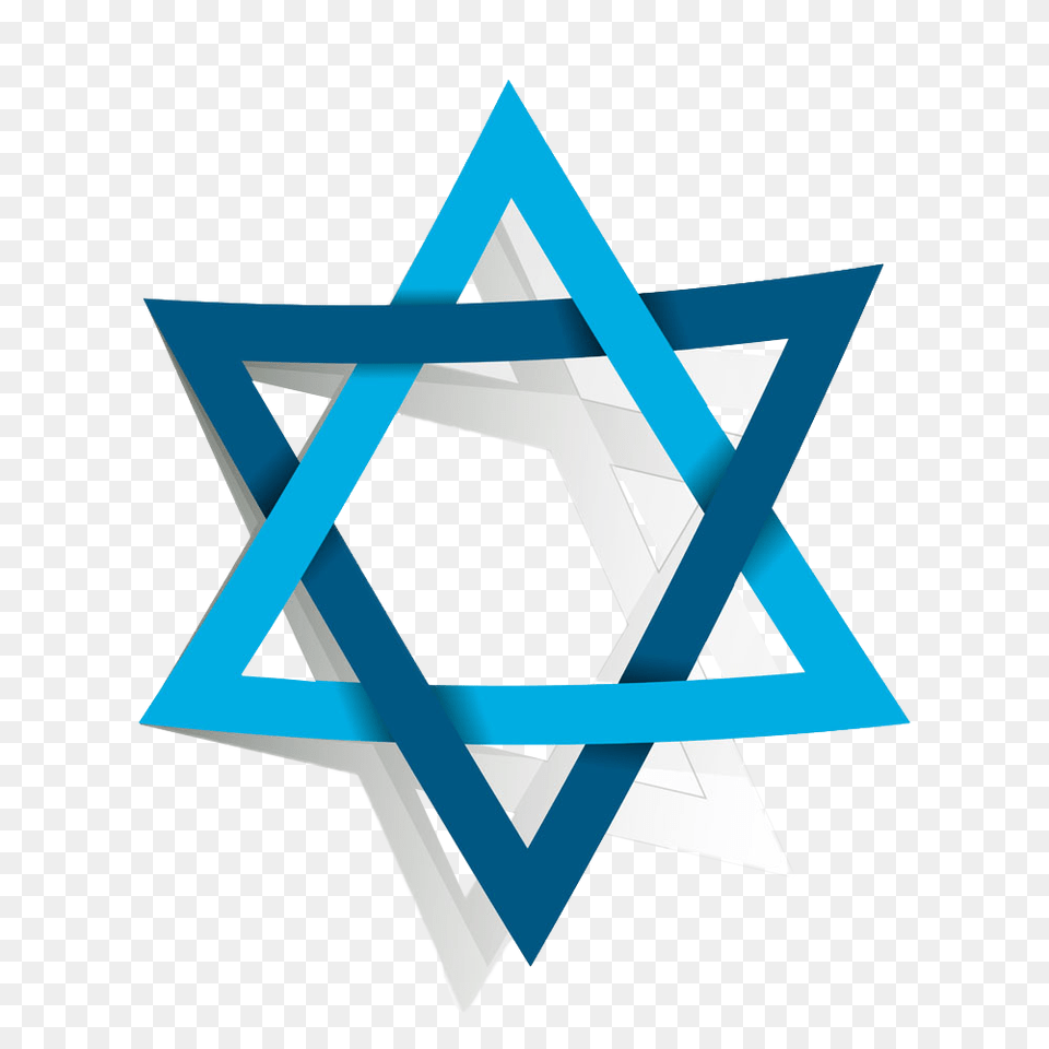 Star Of David Judaism Jewish People Clip Art, Star Symbol, Symbol, Cross Png