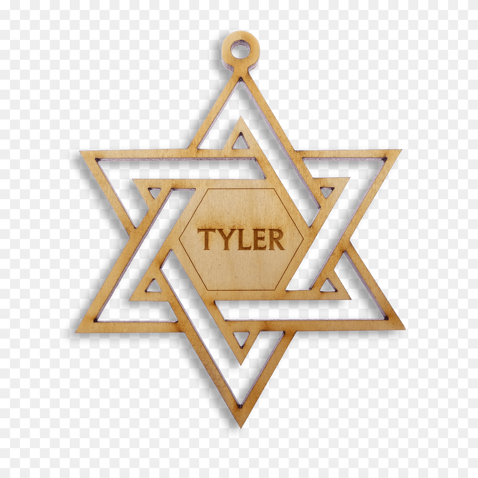 Star Of David Ornament Hanukkah Cute Star Of David, Badge, Logo, Symbol, Star Symbol Free Png Download