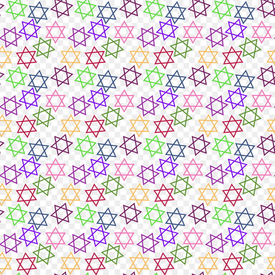 Star Of David Pattern Picture Freeuse Clip Art, Purple, Accessories Free Png Download