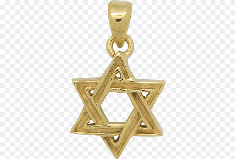 Star Of David Pendant And Chain Black, Accessories, Gold, Earring, Jewelry Free Transparent Png
