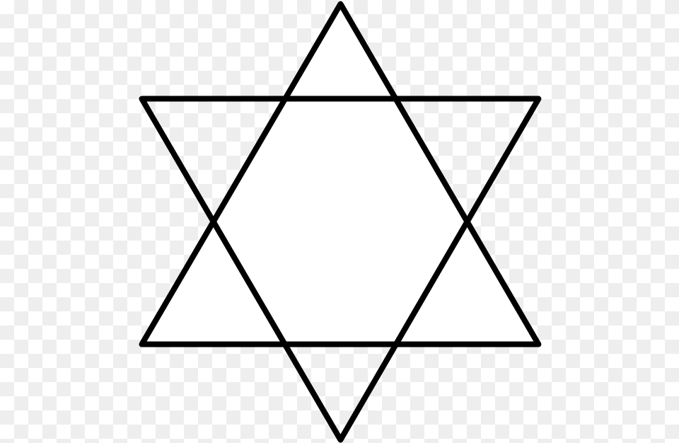 Star Of David Serif, Triangle Free Png