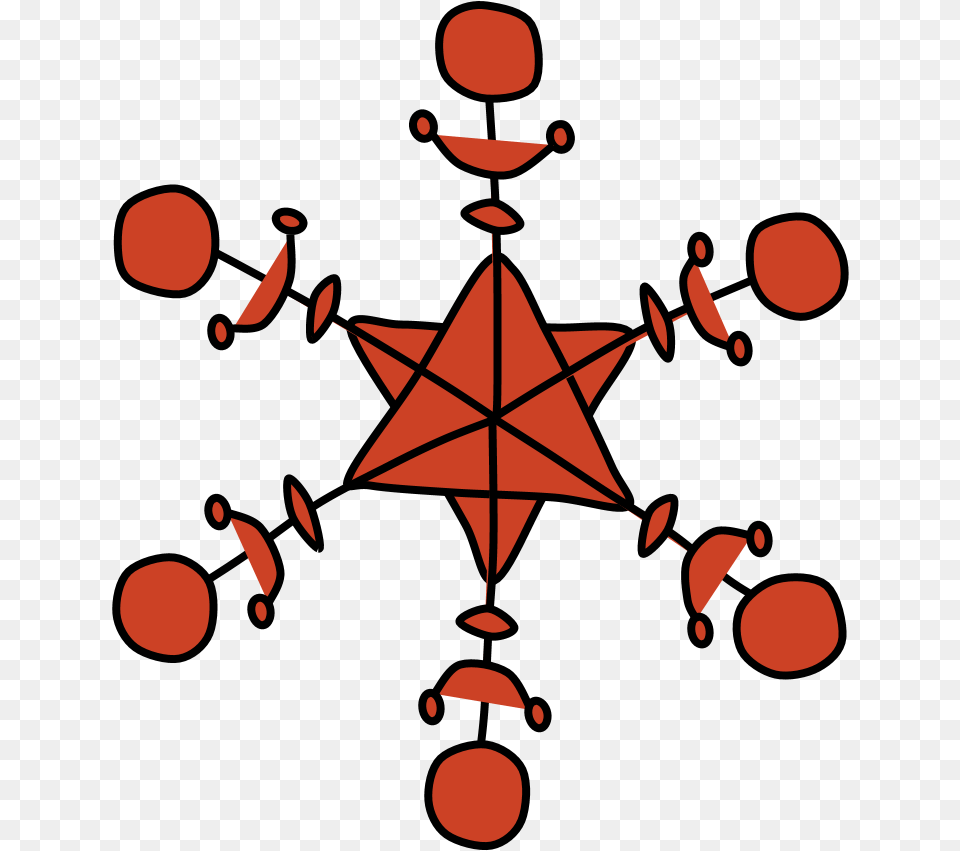 Star Of David Snowflake Red Islam Christianity Judaism Gif, Symbol, Person Free Transparent Png