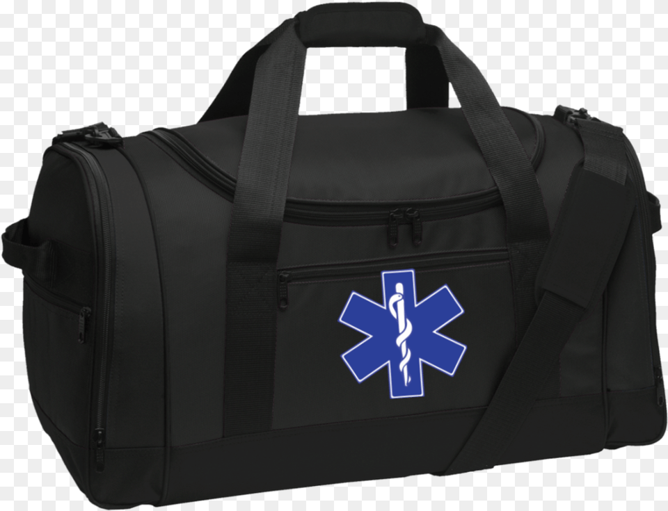 Star Of Life Blue Travel Sports Duffel Port Authority Bg800 Voyager S, Accessories, Bag, Handbag Png Image