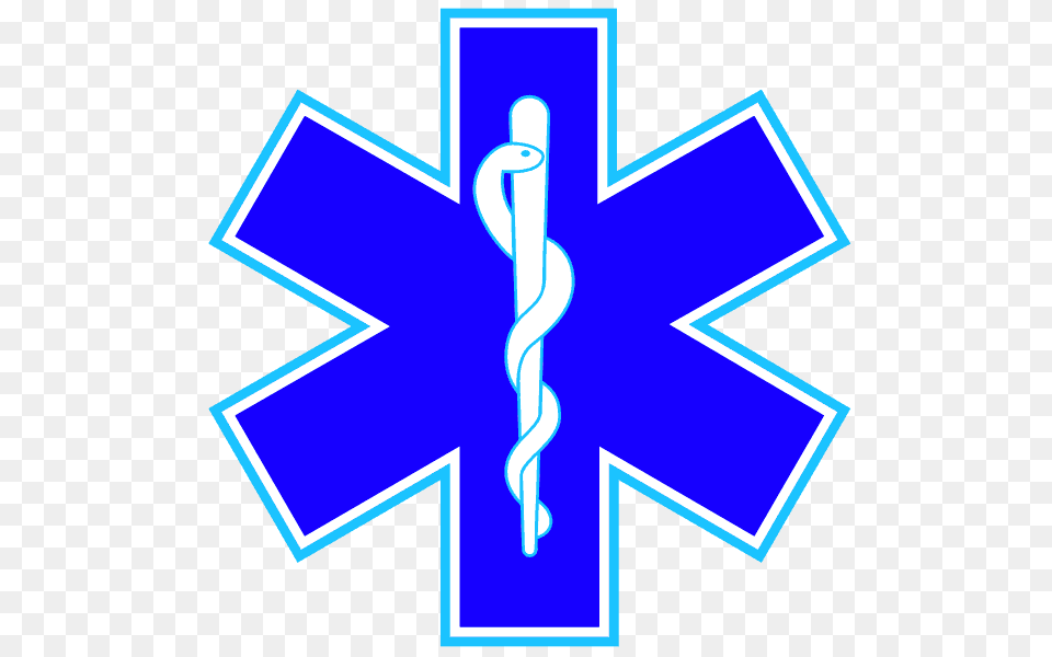 Star Of Life Clipart Clipartmasters, Cross, Symbol, Light Free Png Download