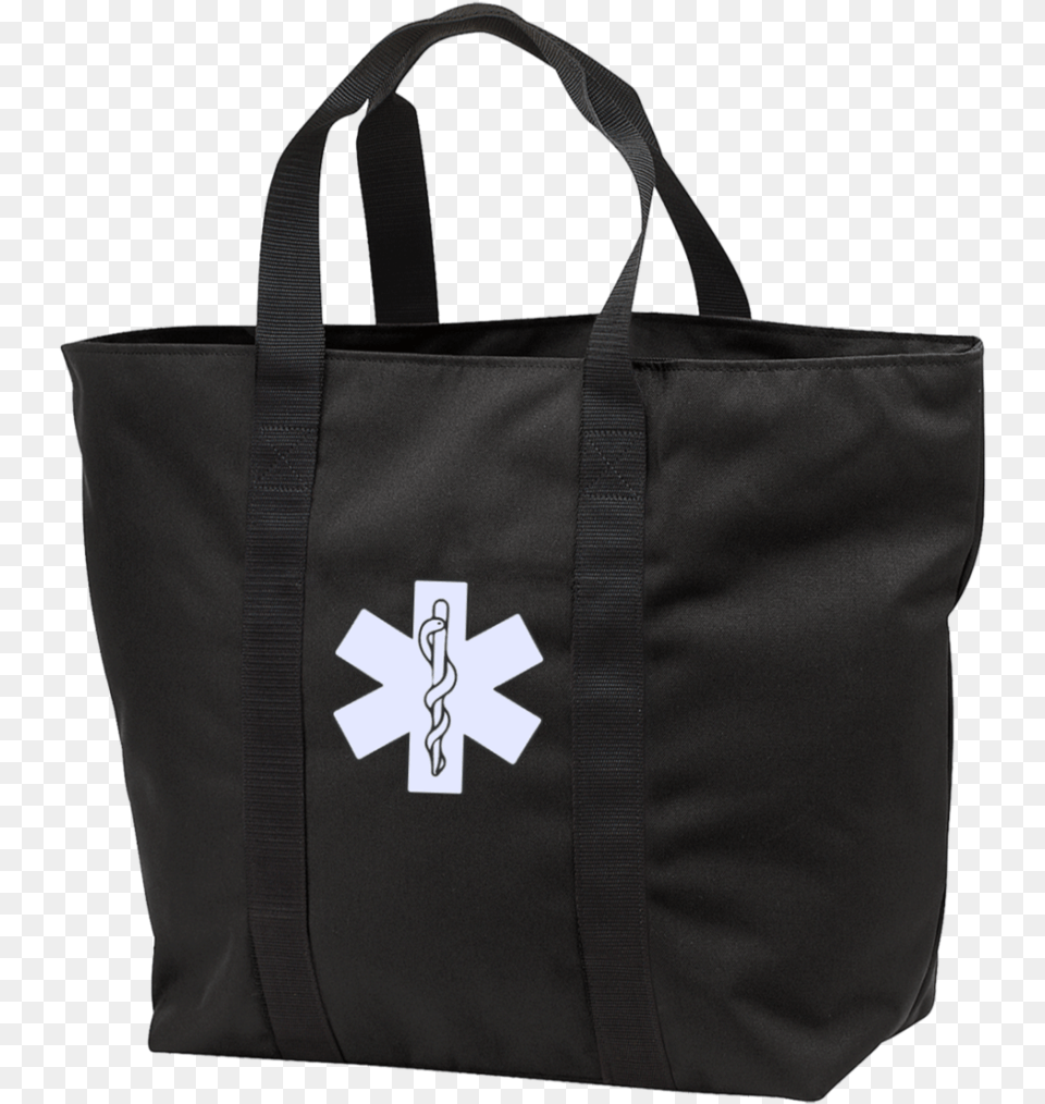 Star Of Life White All Purpose Tote Bag Logo, Accessories, Handbag, Tote Bag Free Png Download