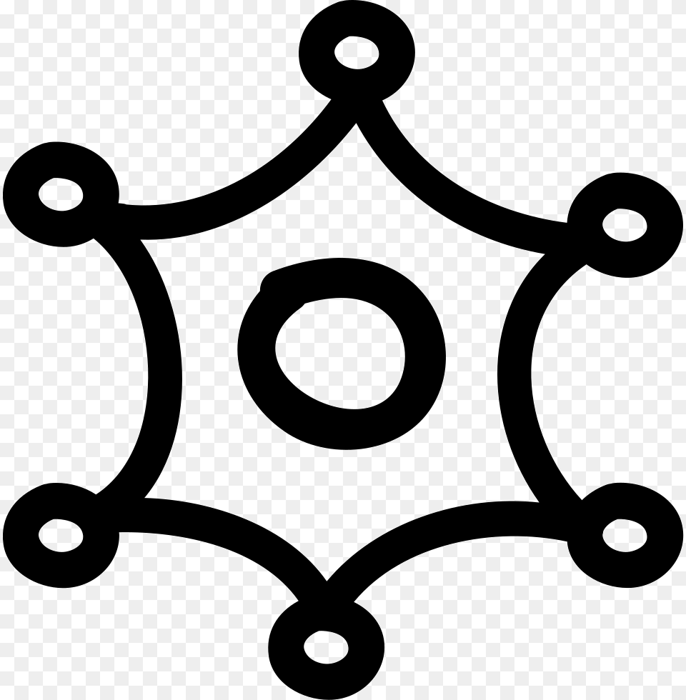 Star Of Six Points Variant Hand Drawn Symbol Simbolo De Arte E Cultura, Device, Grass, Lawn, Lawn Mower Free Transparent Png