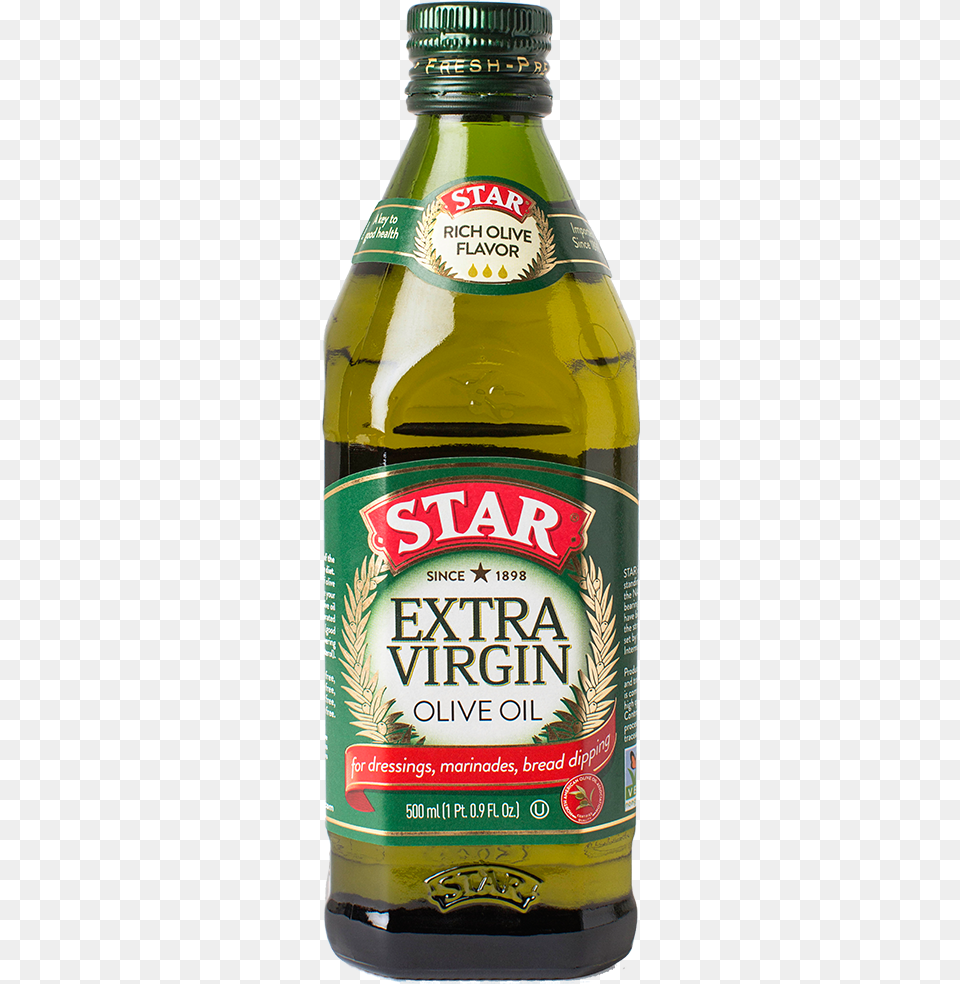 Star Olive Oil, Alcohol, Beer, Beverage, Bottle Free Png