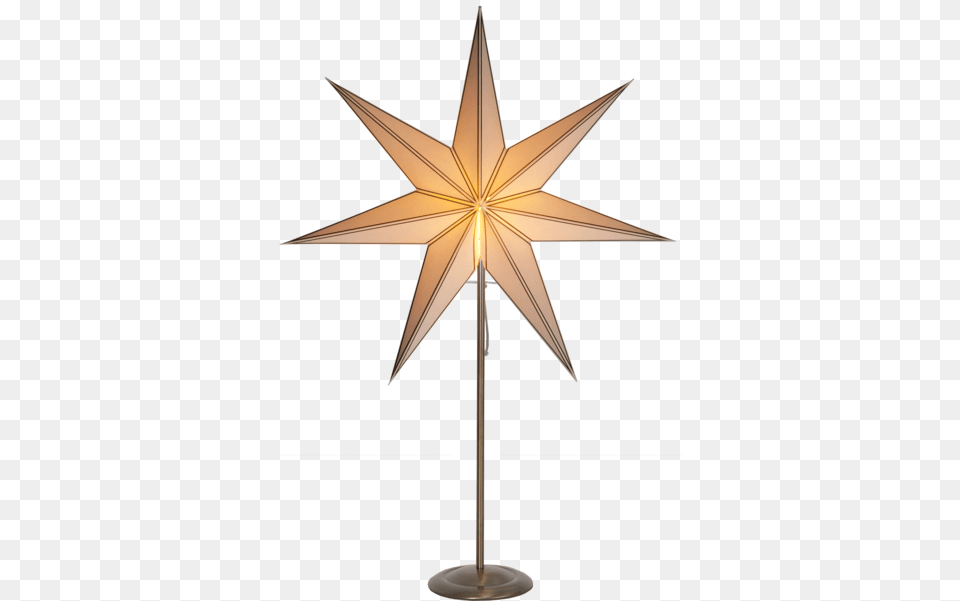 Star On Base Nicolas Stjrna P Fot, Lamp, Symbol, Cross, Star Symbol Free Transparent Png