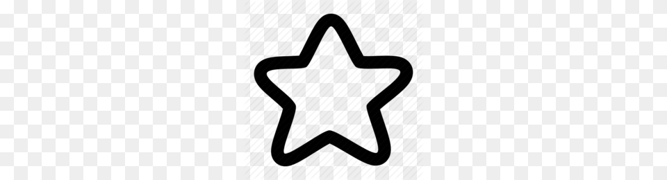 Star Outline Clip Art Clipart, Symbol, Star Symbol Png Image