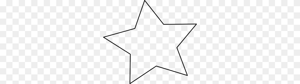 Star Outline Vector, Gray Png Image