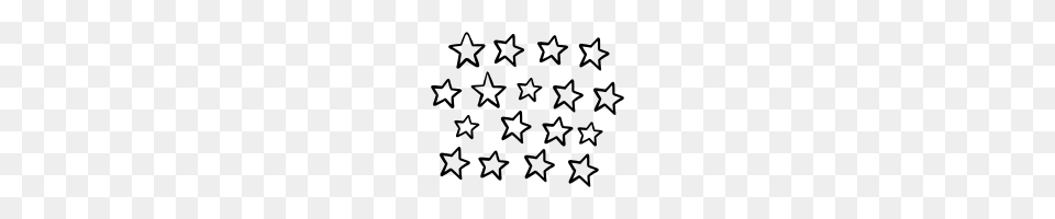 Star Pattern Icons Noun Project, Gray Png Image