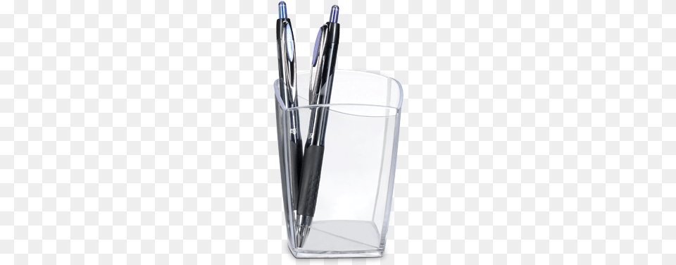 Star Pencil Pot W74xd74xh105mm Crystal, Pen, Blade, Razor, Weapon Free Png Download