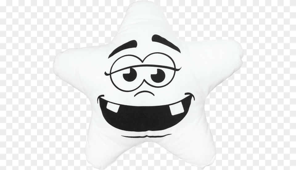 Star Pillow That Glows In The Dark Mascot, Stencil, Baby, Person, Symbol Png