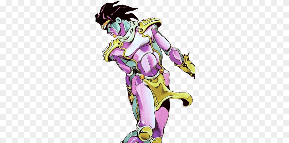 Star Platinum, Purple, Baby, Person, Art Free Png Download