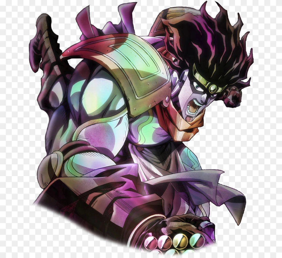 Star Platinum Transparent Amp Clipart Free Download Jojo Star Platinum, Book, Comics, Publication, Adult Png