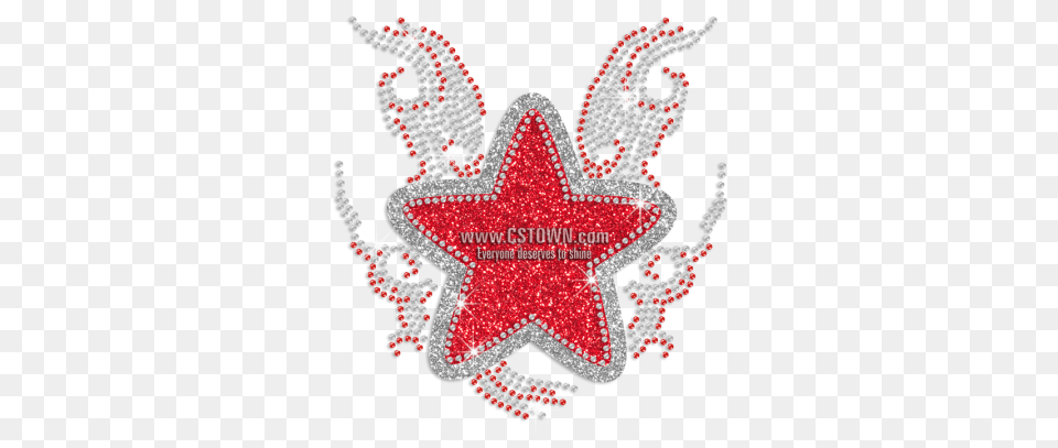 Star Shining Iron Emblem, Accessories, Symbol, Pattern Png Image
