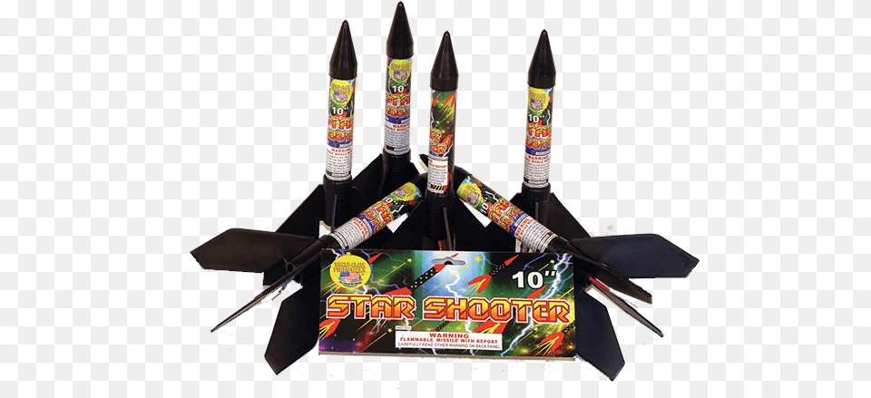 Star Shooter Missile Fireworkssuperstoreusa 10 Star Shooter Firework, Rocket, Weapon Png