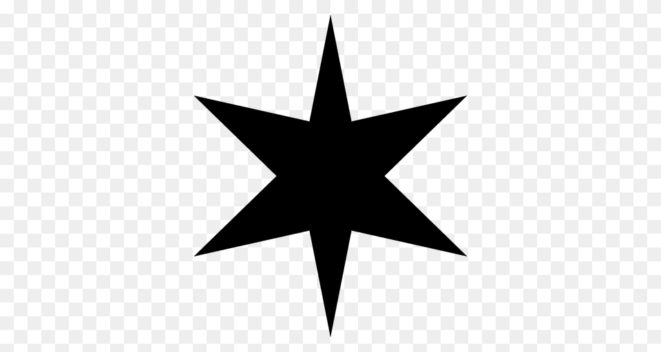 Star Silhouette, Star Symbol, Symbol, Cross Png Image