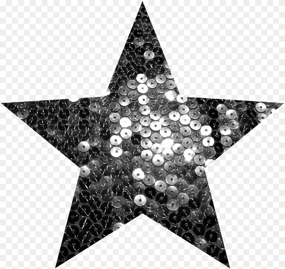 Star Silver Sequins Glittersticker Gold Star No Background, Star Symbol, Symbol, Lighting, Nature Png