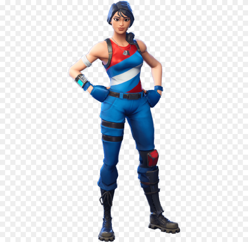 Star Spangled Ranger Fortnite Star Spangled Ranger, Clothing, Costume, Person, Adult Png