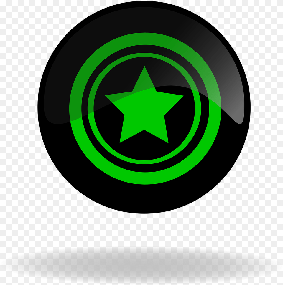 Star Star Button Star Black Button Icon, Star Symbol, Symbol, Blade, Knife Png Image
