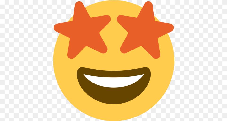 Star Star Eyes Emoji, Symbol Free Png