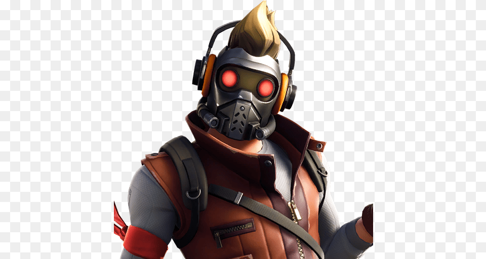 Star Star Lord Skin Fortnite, Vr Headset Free Png Download