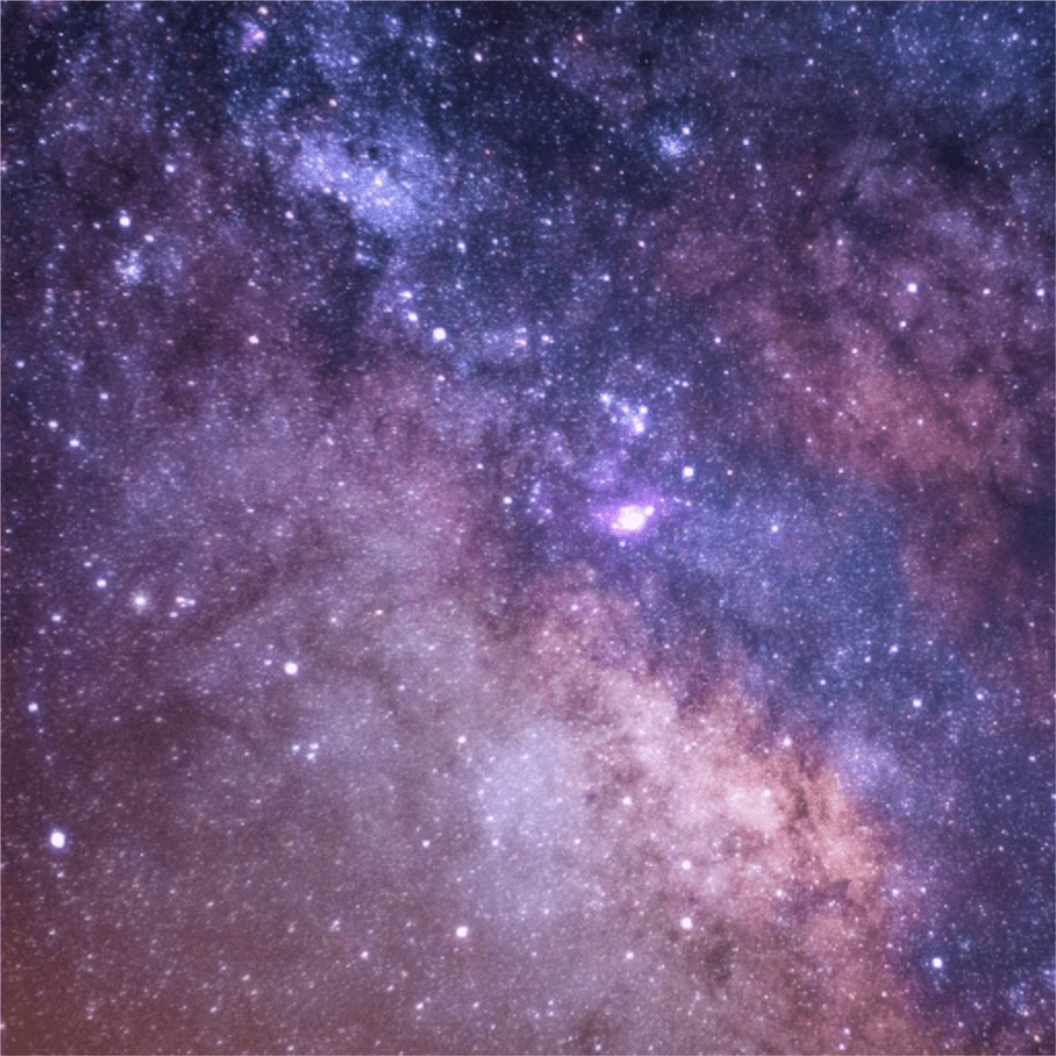 Star Stars Galaxy Milkyway Purple Blue Pink Free Png Download