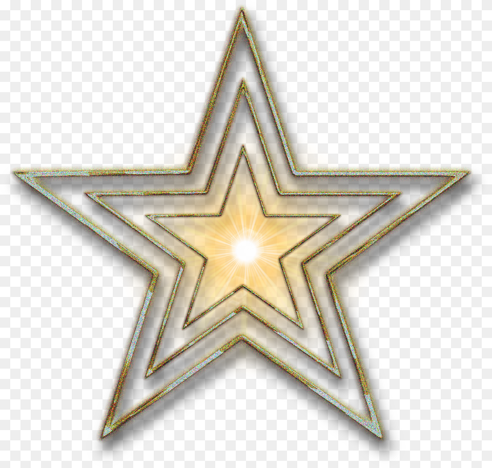 Star Stars Glitter Silver Star Transparent, Star Symbol, Symbol, Gold, Animal Free Png Download