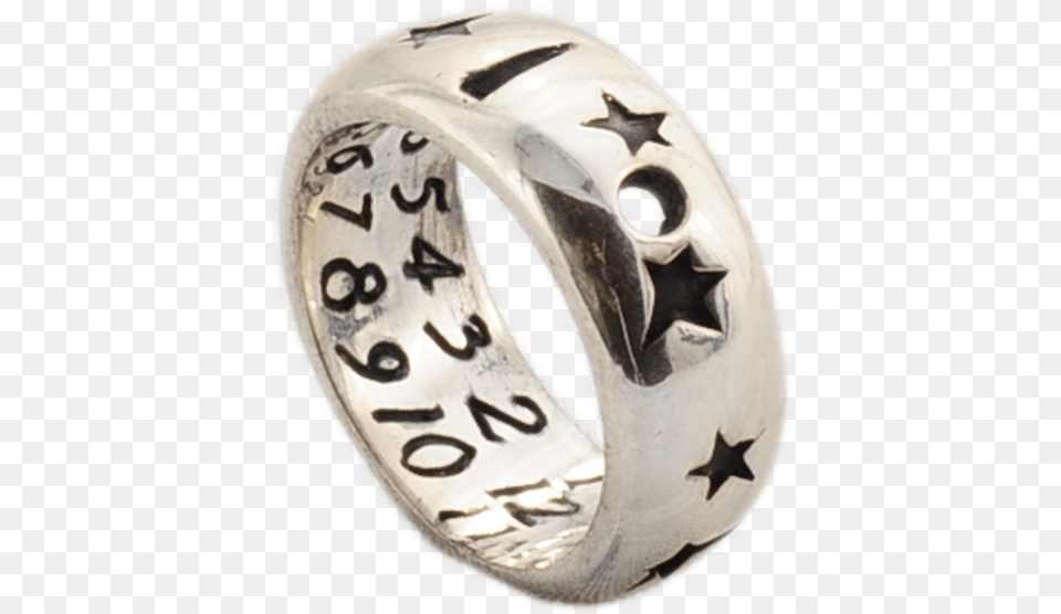 Star Sterling Silver Ring Sundial, Accessories, Jewelry, Helmet Free Png Download