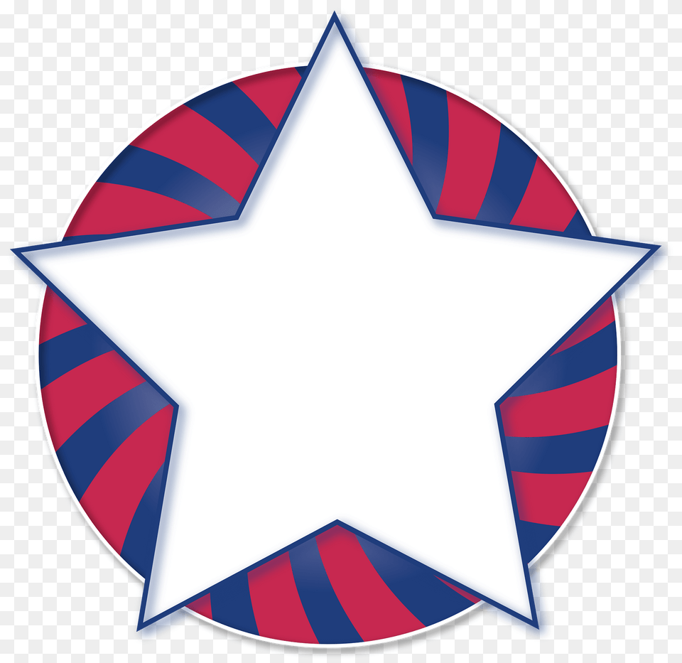 Star Sticker Clipart, Symbol, Star Symbol, Badge, Logo Free Png Download