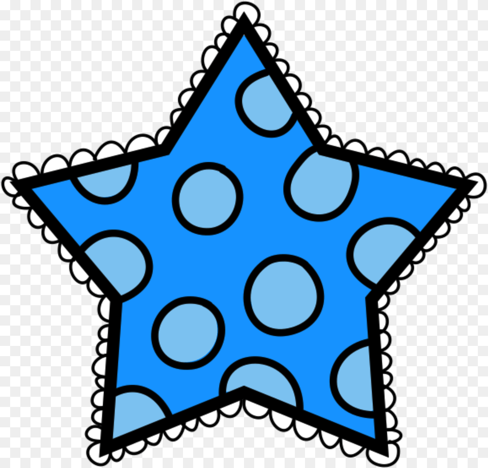 Star Student Cliparts Polka Dot Star Clip Art, Symbol, Star Symbol, Dynamite, Weapon Free Png