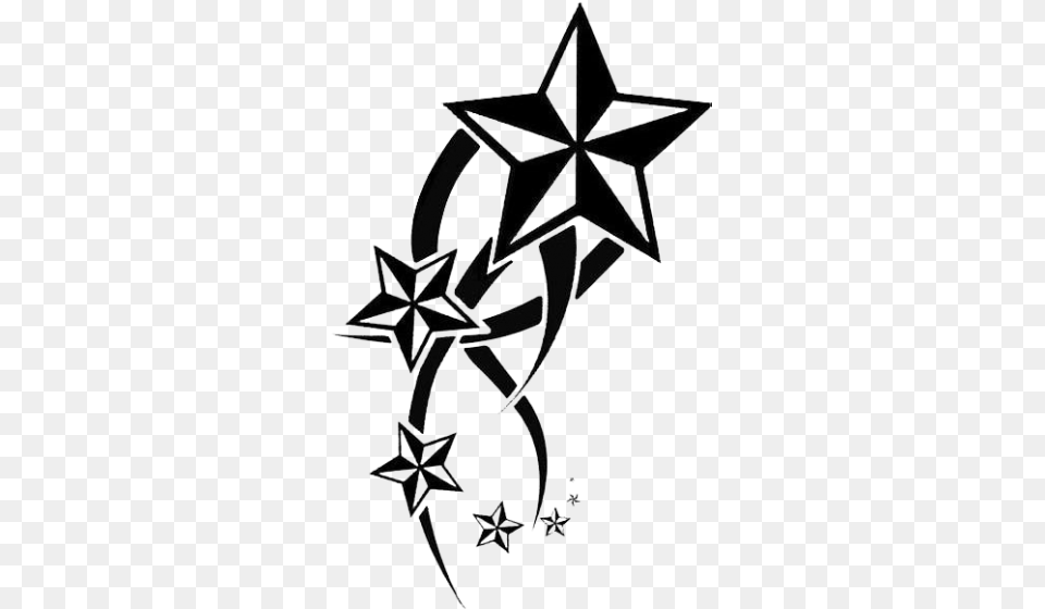 Star Tattoos Images Star Drawings For Tattoos, Star Symbol, Symbol, Cross Free Png Download