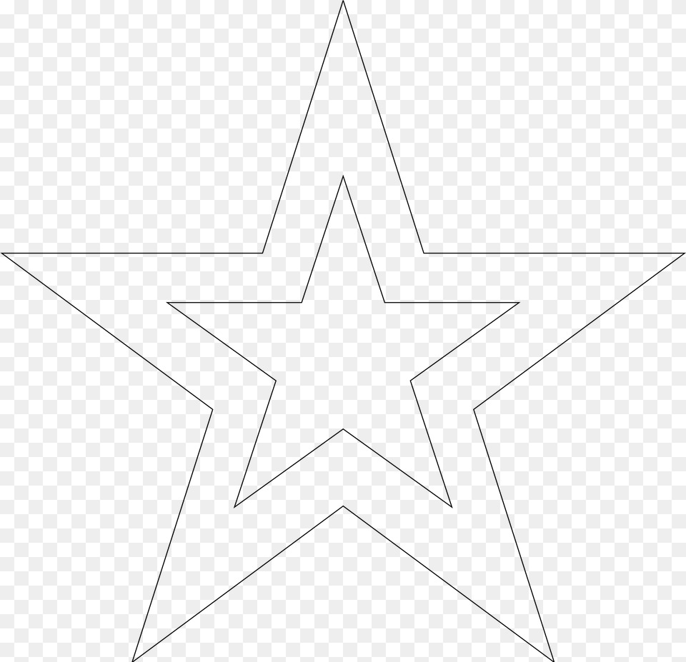 Star Template V3 Starfall, Gray Free Png Download