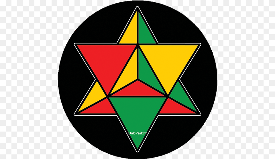 Star Tetrahedron Dab Pad Triangle, Star Symbol, Symbol Free Png