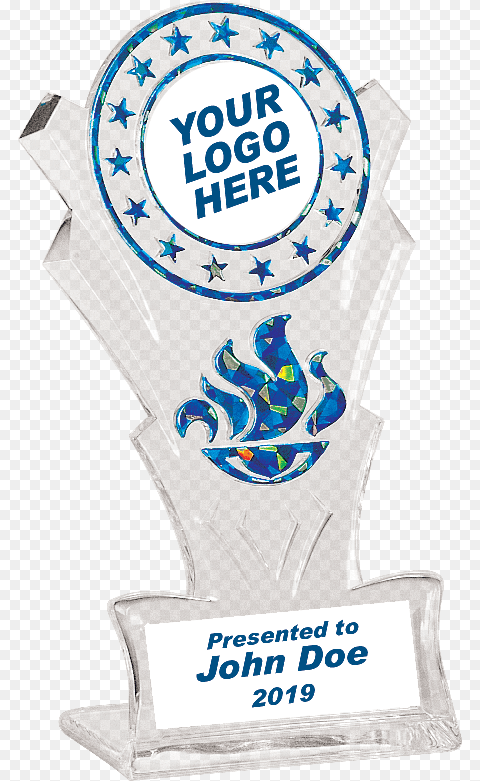 Star Torch Stand Delivery Stamp, Trophy Free Png Download