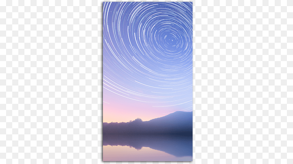 Star Trails Mobile Wallpaper Star Trails Wallpaper Phone, Nature, Night, Outdoors, Ripple Png